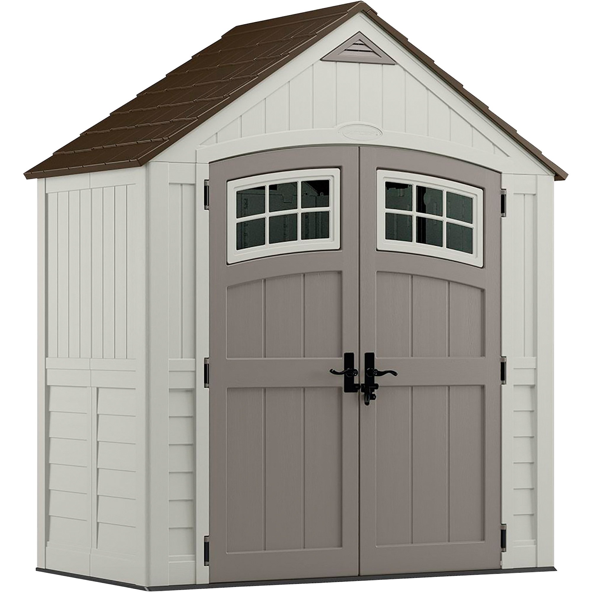 Suncast Cascade Storage Shed — 7ft. x 4ft., 171 Cu. Ft., Model# BMS7400D